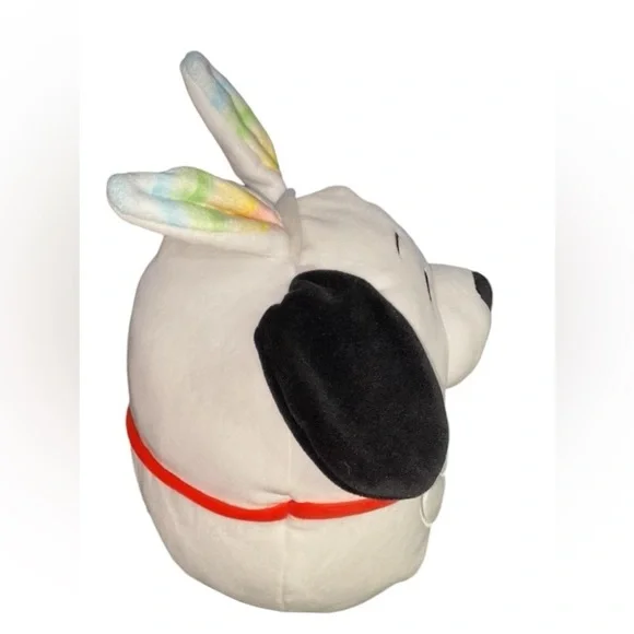 Squishmallow Easter 2024 Peanuts Snoopy Bunny Ears Yellow Egg 8” Plush NWT - Picture 4 of 4